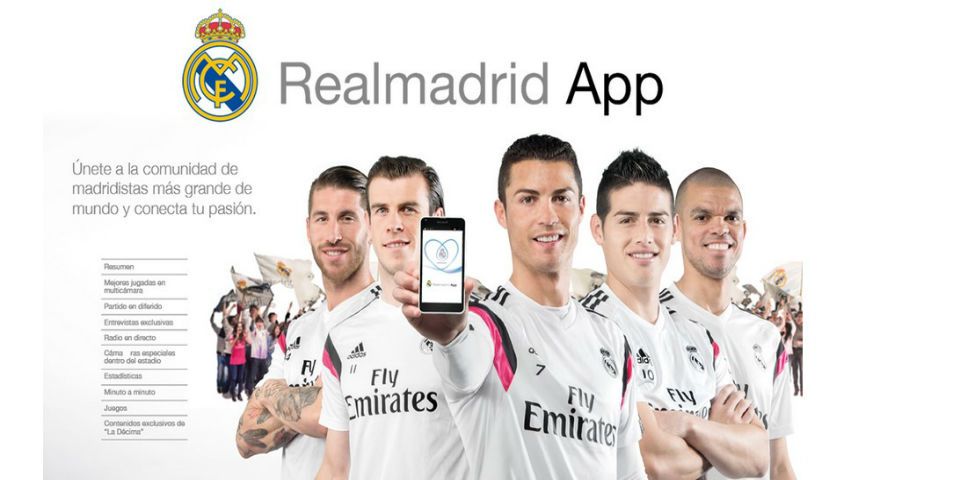 El Real Madrid estrena aplicación