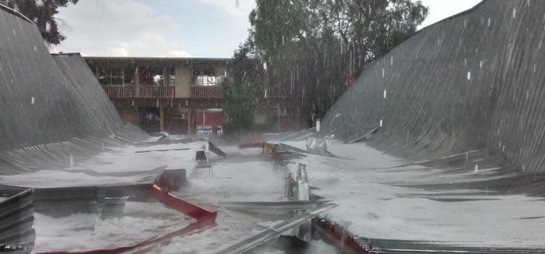 Video: derrumbe en escuela de Saltillo que dejó un muerto