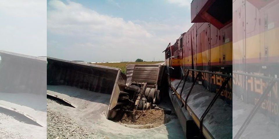 Descarrila tren en Tamaulipas Descarrila tren en Tamaulipas