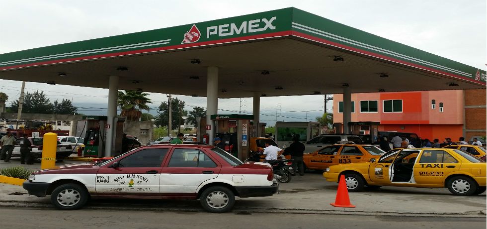 Suspenden distribución de gasolina en Oaxaca