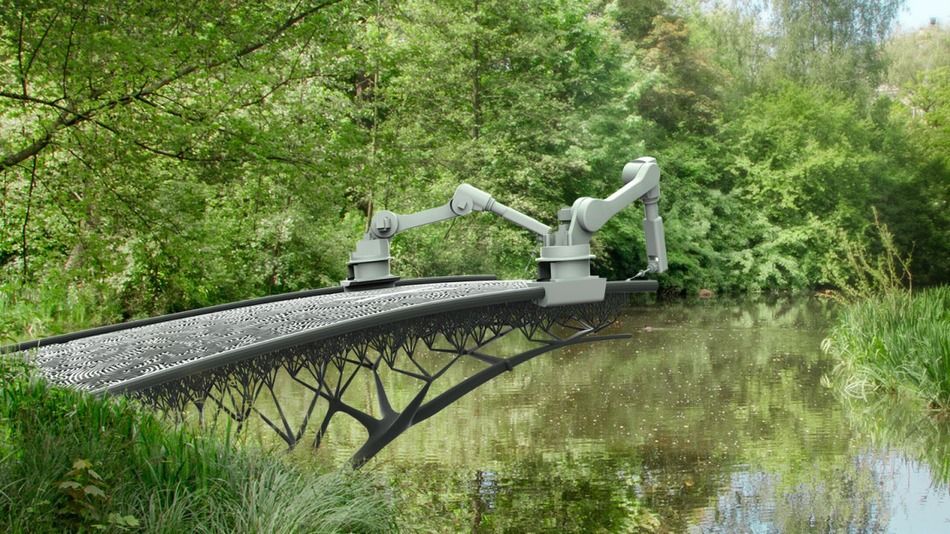Ámsterdam planea imprimir puente en 3D Ámsterdam planea imprimir puente en 3D