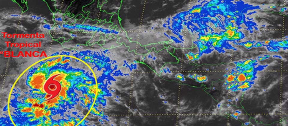 Blanca impactará en BCS durante el fin de semana