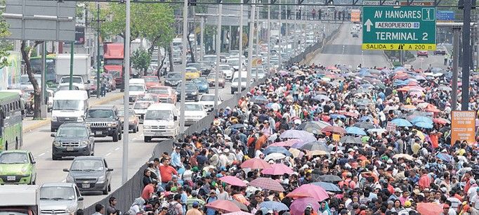 CNTE bloquearía el AICM el 7 de junio: vocero