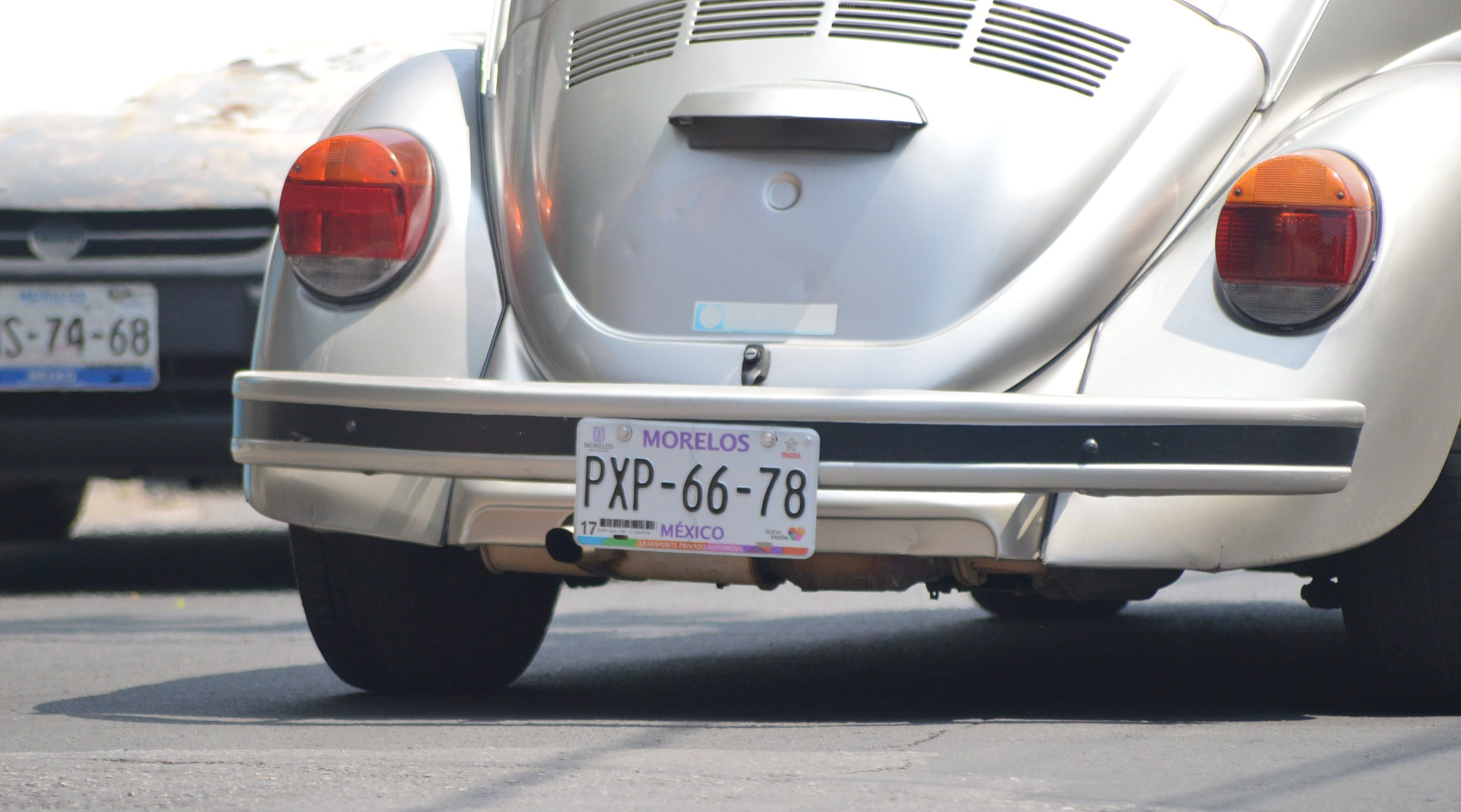 Video: robo de placas en Cuernavaca