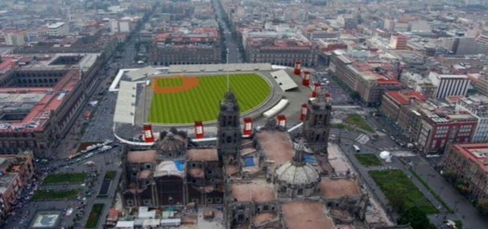 Anuncian Home Run Derby en el Zócalo de la CDMX