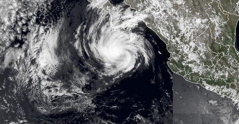 Blanca se debilita en su camino a BCS