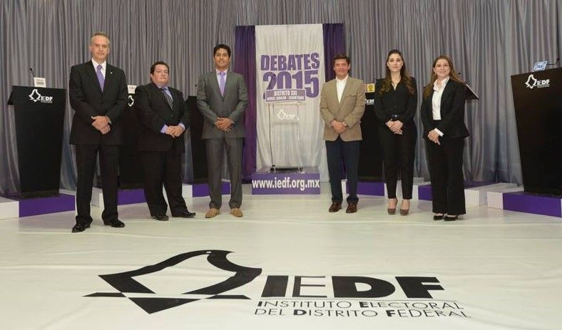Lila Abed gana debate en el IEDF