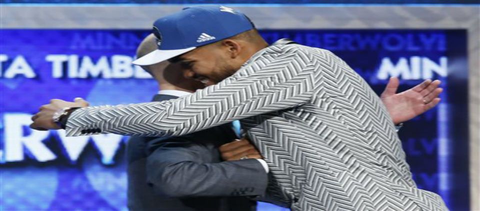 Karl-Anthony Towns primera selección del Draft de la NBA