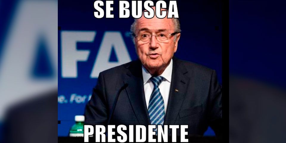 Los mejores memes tras la renuncia de Joseph Blatter