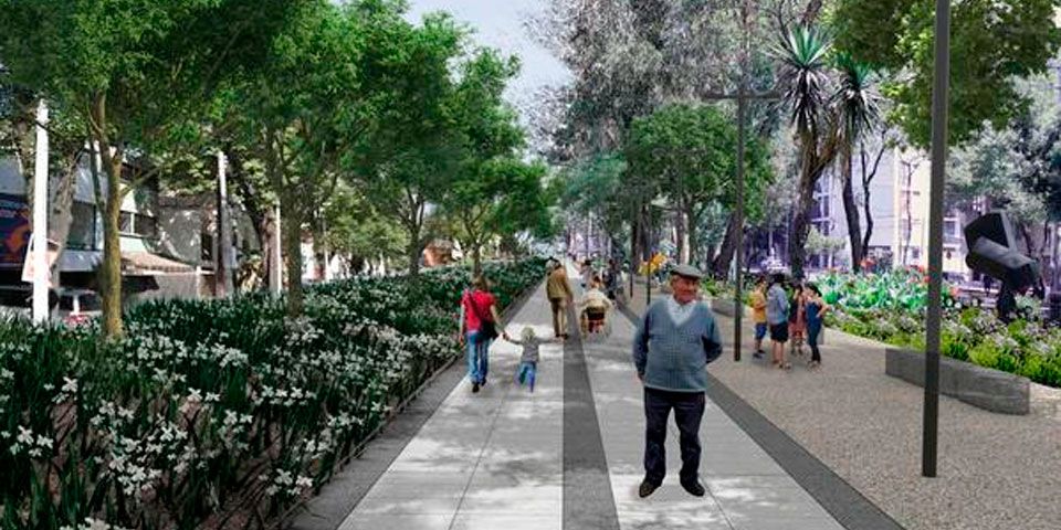 Anuncian construcción de parque lineal en Río Mixcoac