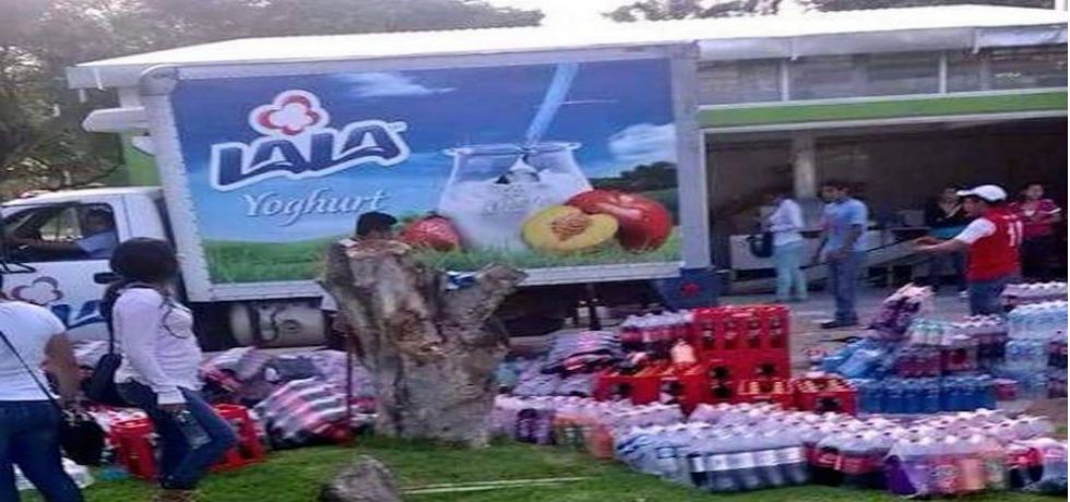 Normalistas saquean camiones repartidores en Chiapas