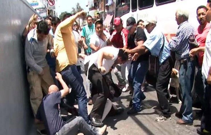 Enfrentamiento entre transportistas deja 10 heridos en Jiutepec