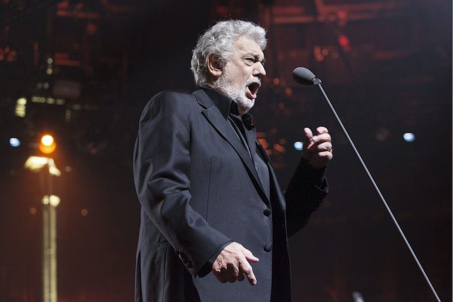 Pl&aacute;cido Domingo se alista para su concierto en el Auditorio Nacional