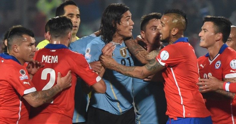 Chile denunció a 7 futbolistas uruguayos