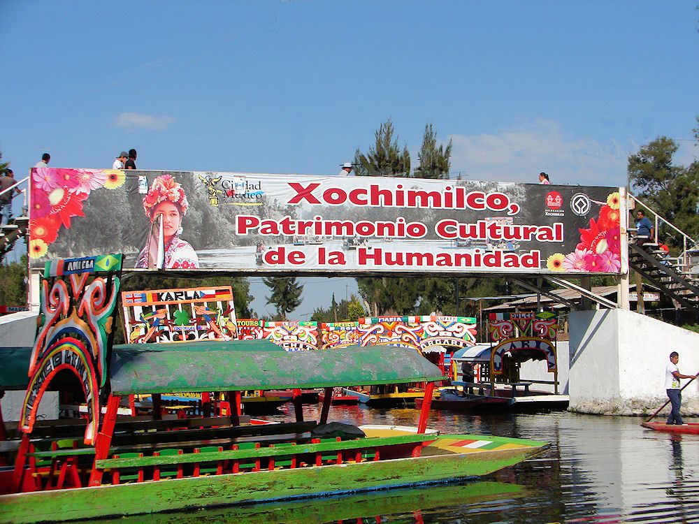 Milpa Alta y Xochimilco, las delegaciones menos desarrolladas de la Ciudad de México - Xochimilco-trajineras