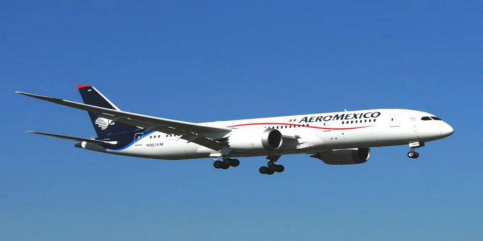 Aterrizaje de emergencia de Aeroméxico en Irlanda