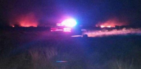 F-16 de EE.UU. se estrella cerca de la frontera con México