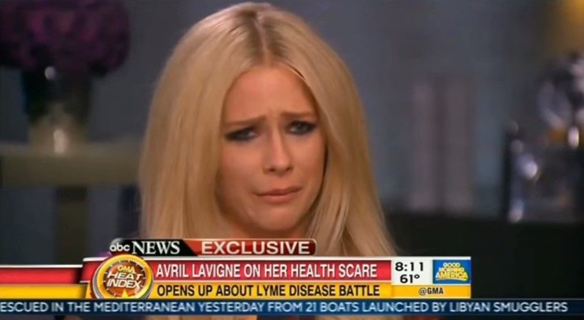 Avril Lavigne habla sobre su enfermedad Avril Lavigne habla sobre su enfermedad