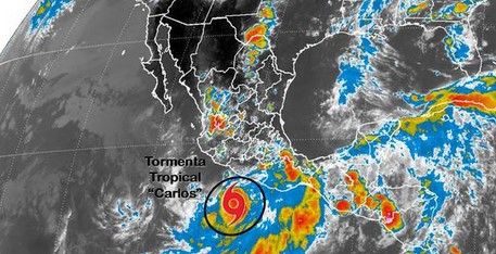 Suspenden clases en Guerrero por Carlos