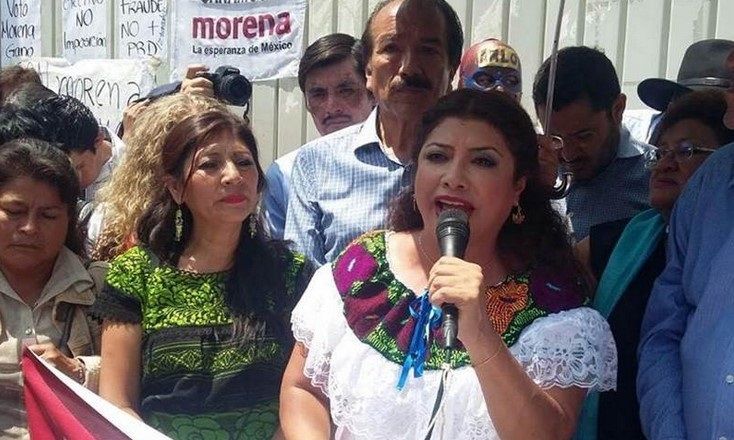 Candidata de Morena marchará durante 24 h en protesta