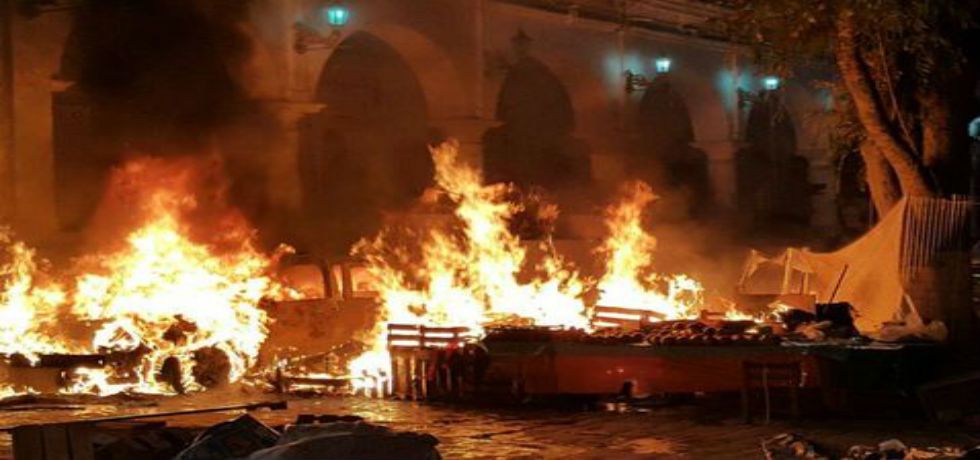 Gresca en Tlapa posterior a la quema de boletas electorales