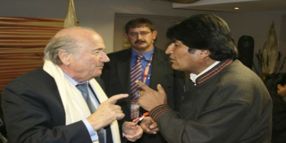 Evo Morales pide sanción para quienes votaron por Blatter