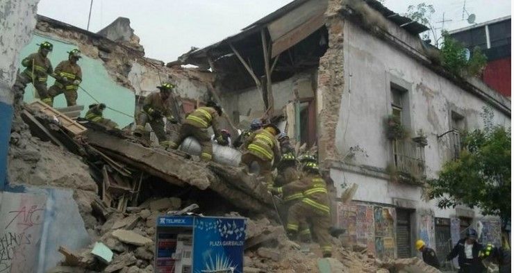 Reportan derrumbe de vivienda en el Centro Histórico Reportan derrumbe de vivienda en el Centro Histórico