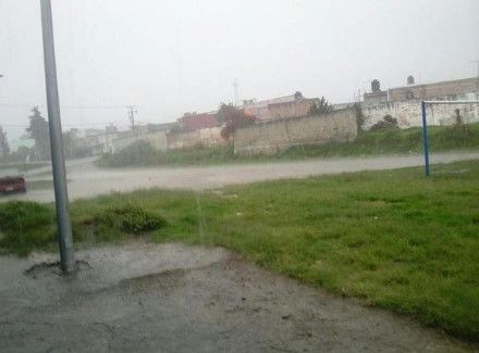 Lluvias causan inundaciones en Puebla