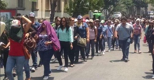 Normalistas esperan a la CNTE en la Segob