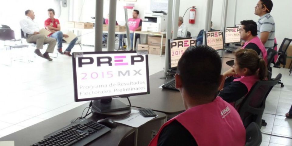 Resultado preliminar del PREP para diputados federales