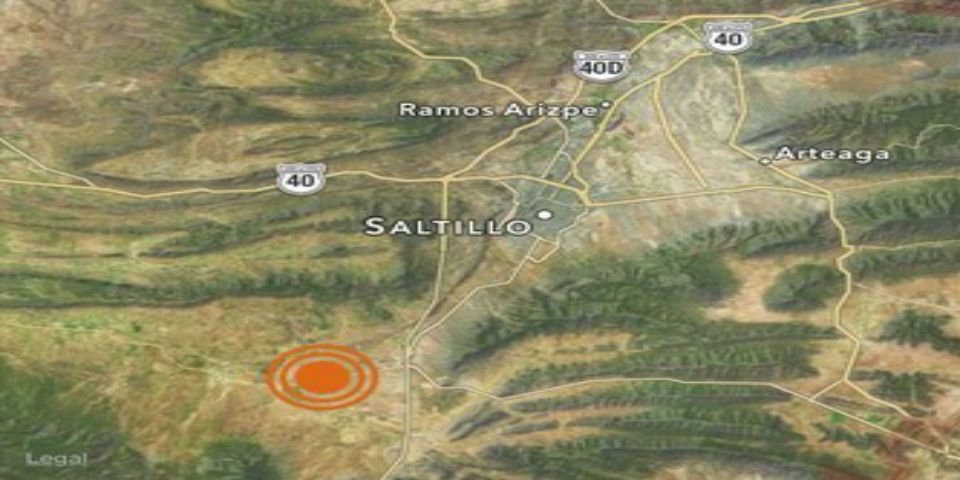Sismo magnitud 4 sacude Saltillo Sismo magnitud 4 sacude Saltillo
