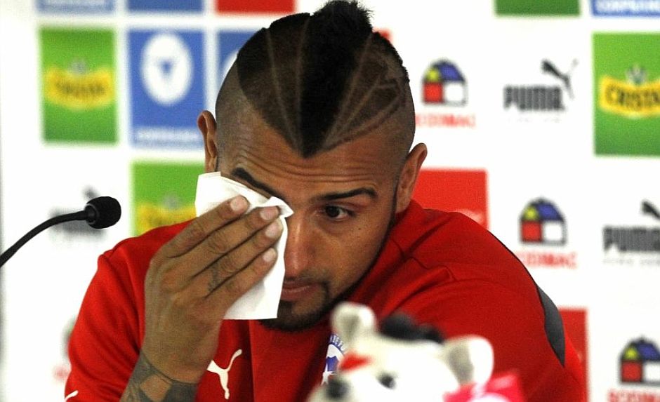 Arturo Vidal se despide de la selección chilena