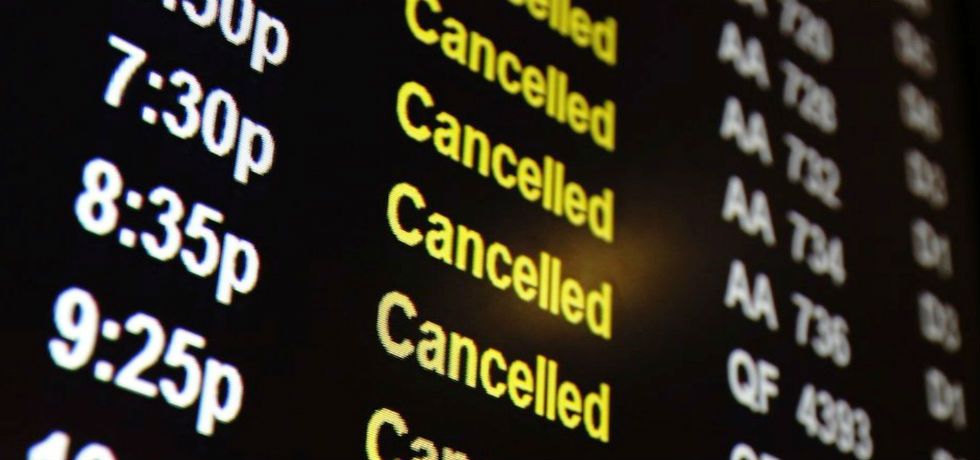 Pasajeros podrían ser indemnizados por vuelos cancelados Pasajeros podrían ser indemnizados por vuelos cancelados