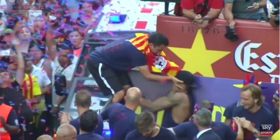 Xavi revela por qué golpeó a Neymar