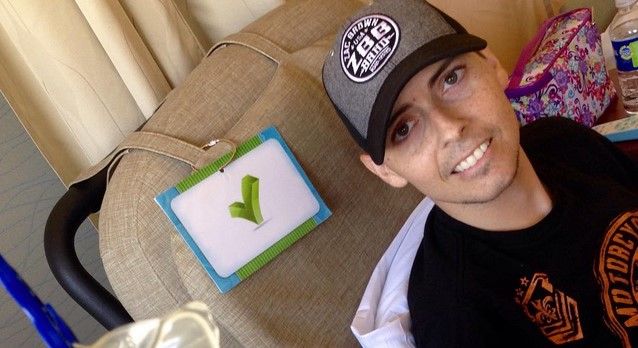 David Beckham conoce a paciente de cáncer en EE.UU. David Beckham conoce a paciente de cáncer en EE.UU.