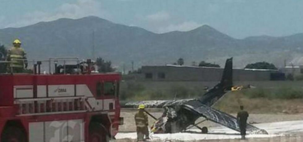 Cae avioneta en Torreón, hay un lesionado