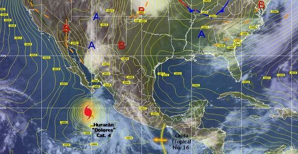 Lluvias y granizadas afectarán gran parte del país