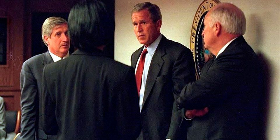 Imágenes inéditas de la Casa Blanca durante el 9/11