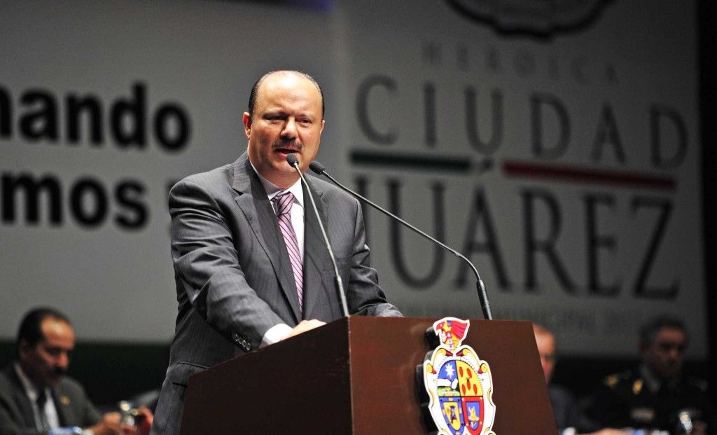 Deuda de César Duarte comprometió al gobierno de Chihuahua hasta 2048 - Cesar-Duarte-en-el-Informe-de-Enrique-Serrano-13-1024x621