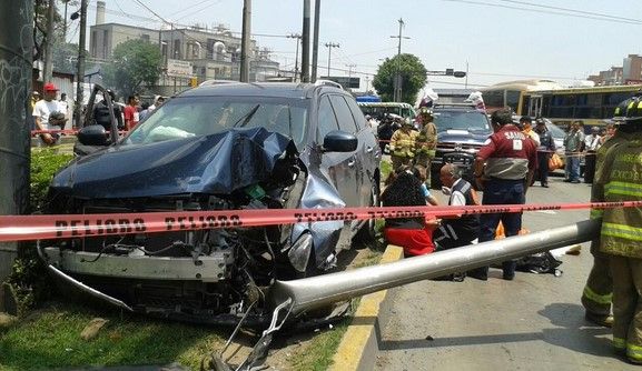 Un muerto y dos lesionados por choque en Vallejo