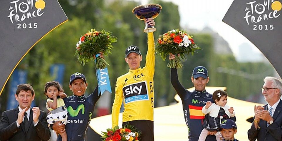 Chris Froome gana su segundo Tour de Francia