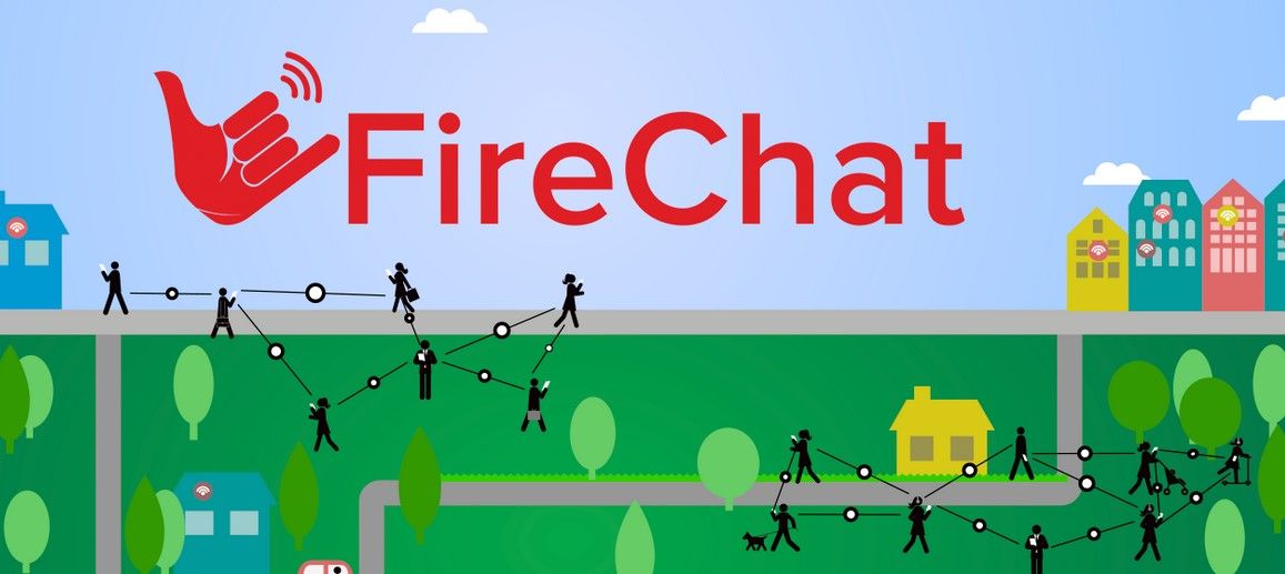 Firechat enviará mensajes encriptados sin internet Firechat enviará mensajes encriptados sin internet