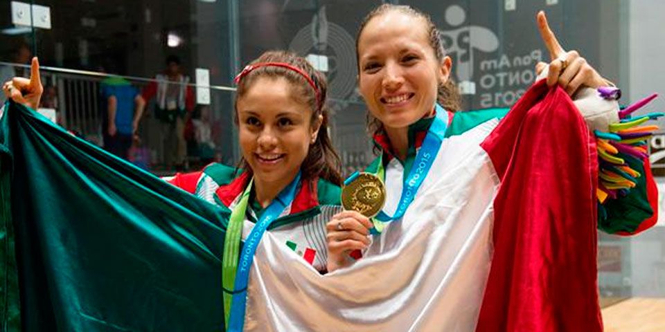 Paola Longoria y Samantha Salas ganan nuevo oro en Panamericanos