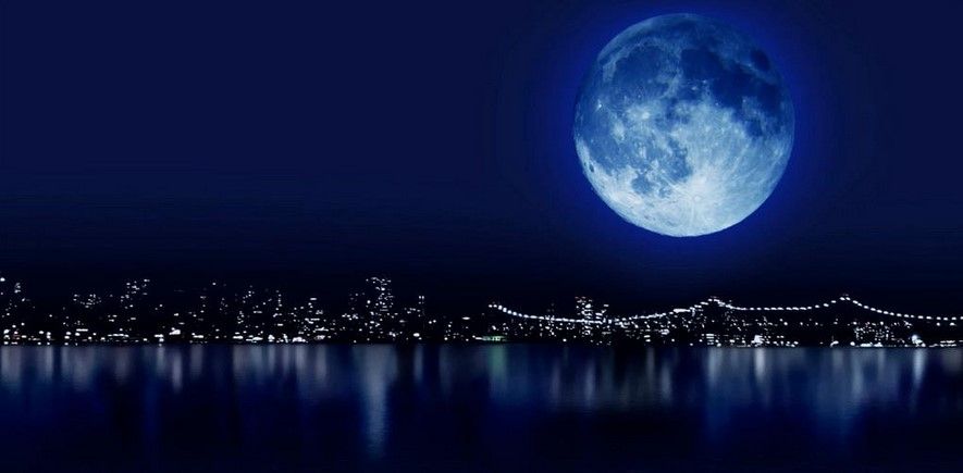 Habrá Luna azul el próximo viernes Habrá Luna azul el próximo viernes