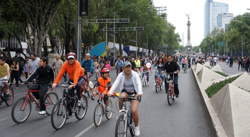 Recortan ruta de paseo dominical en bicicleta
