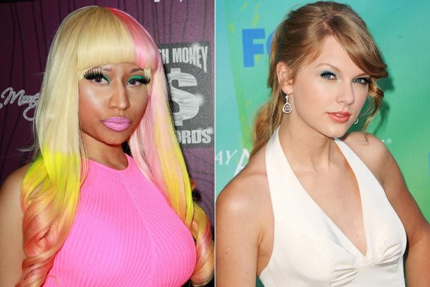 Nicki Minaj pelea con Taylor Swift por supuesto racismo en los premios MTV