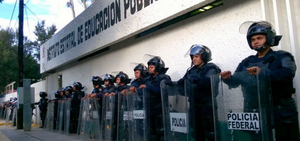 Incrementan seguridad en Oaxaca ante posible respuesta de la CNTE
