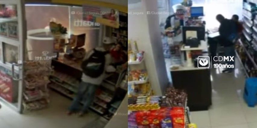 Video: asalto en una tienda Oxxo del Distrito Federal Video: asalto en una tienda Oxxo del Distrito Federal