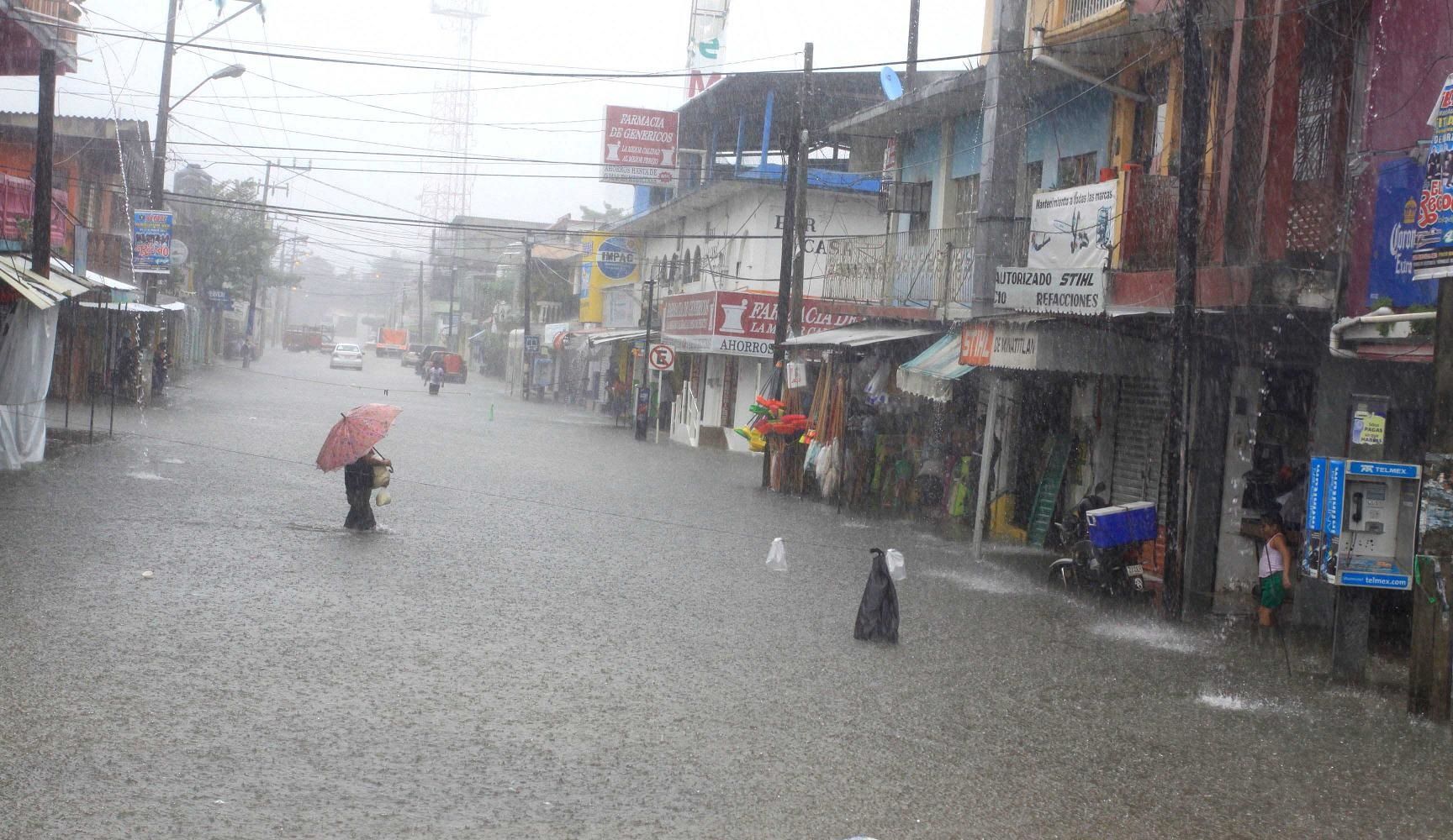 Municipios de Veracruz afectados por las lluvias