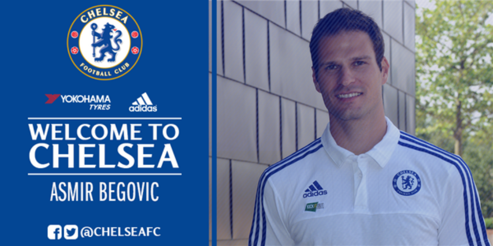 Begovic será el suplente de Courtois en el Chelsea